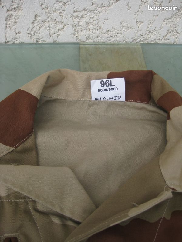 Veste militaire couleur Sable Neuve (image 2)