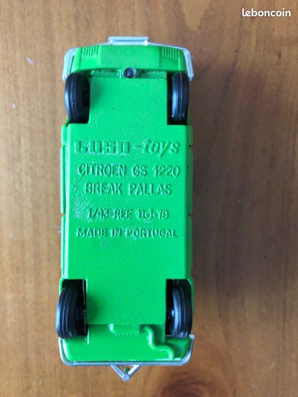 Miniature Luso Toys 1/43 – Citroën GS 1220 Break Pallas Verte, état Neuf Boîte