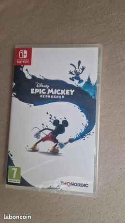 Disney Mickey Rebrushed Nintendo Switch Jeux vidéo