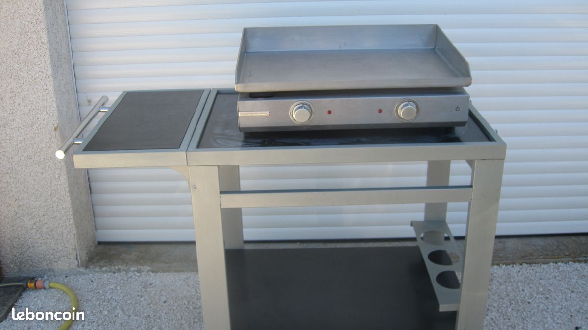 Plancha électrique RIVIERA ET BAR + chariot (image 1)