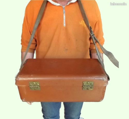 Ancienne sacoche de facteur des PTT Décoration