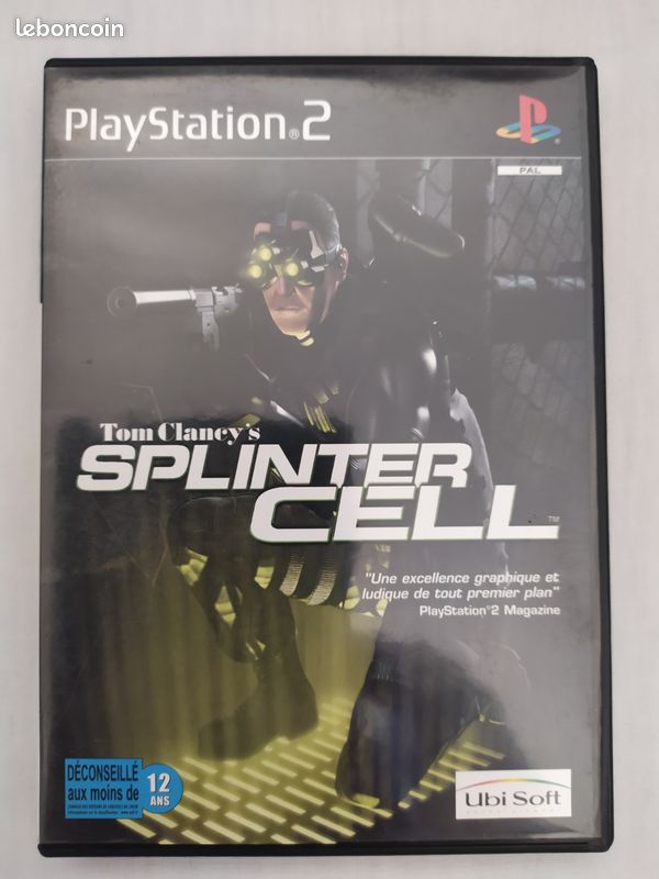 Jeu "Splinter Cell" / Sony Playstation 2 (PS2) / PAL (image 1)