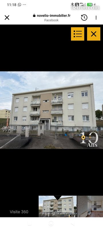 Appartement 5 pièces 69 m² · à Forbach · 69 m² · 500 €