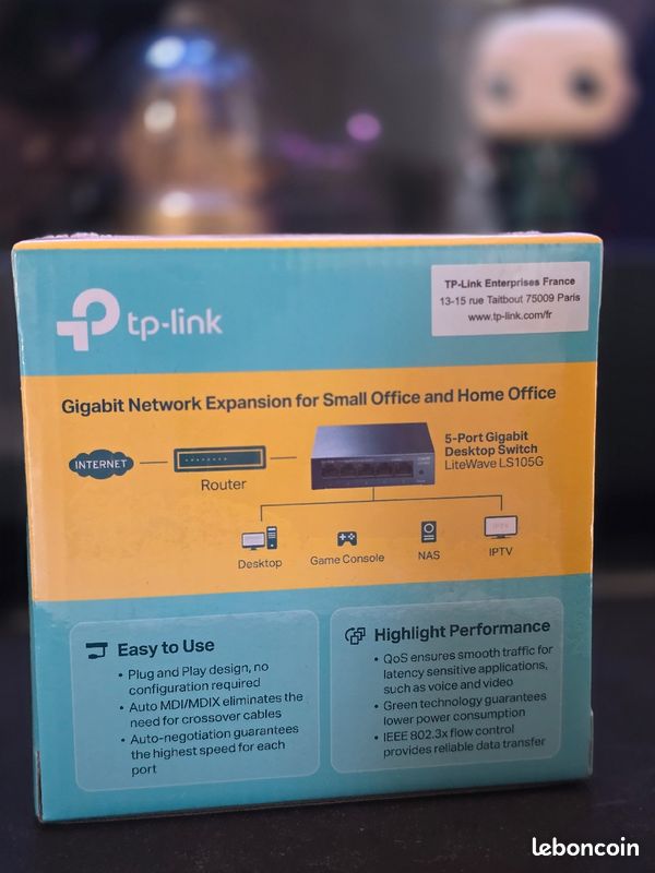 TP-Link LS105G - Desktop Switch (image 2)