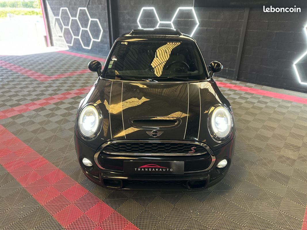 MINI HATCH 3 PORTES F56 Cooper S 192 ch Pack Red Hot Chili / AFFICHAGE TETE HAUTE / TOIT OUVRANT / RADAR ARRIERE (image 3)