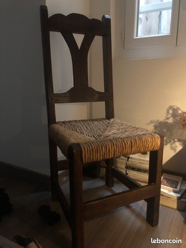 Chaise rustique (image 1)