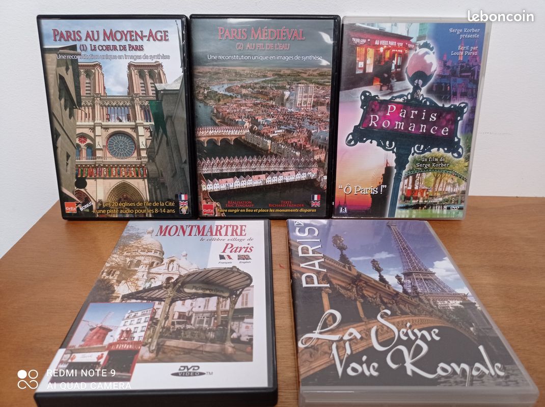 Lot DVD sur Paris (image 2)