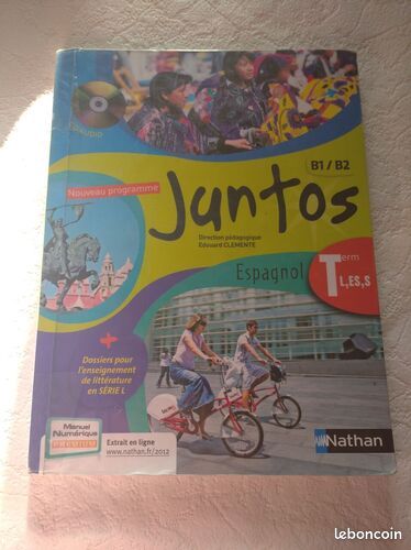 [Livre] Juntos espagnol Term l,es,s 2012 - Très bon état (image 1)