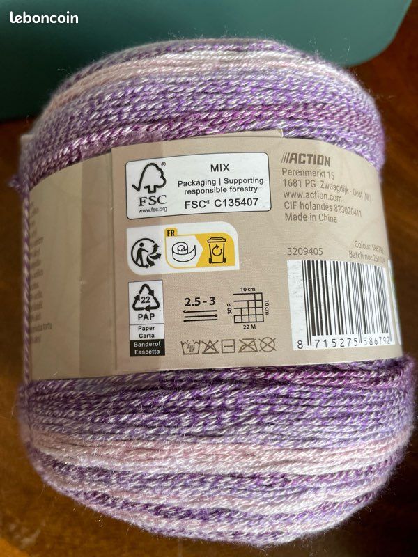 Laine 50% coton Cake Soft Yarn (image 5)