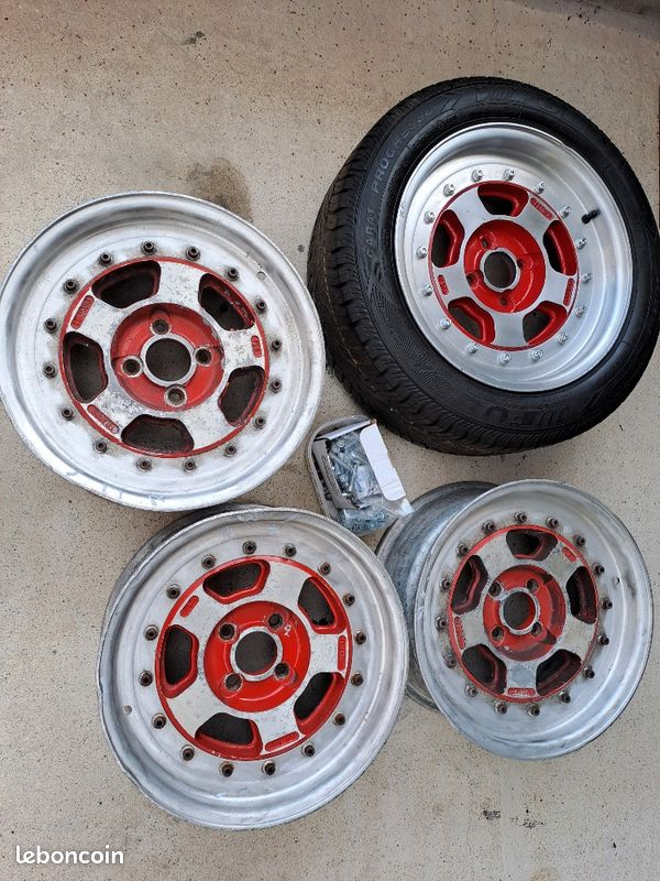 Rares jantes PLS LE MANS 15 pouces alfa Romeo 4x98 (image 1)