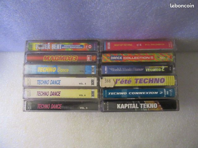 31 Cassettes audio House -Trance -Techno (ou à l’unité) (image 4)