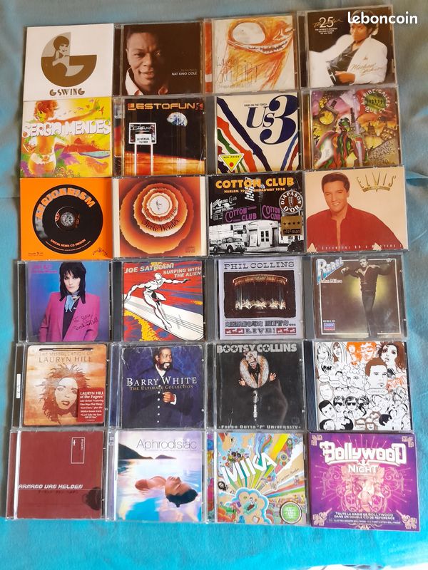 Lot de 180 CD albums et compilations (image 1)
