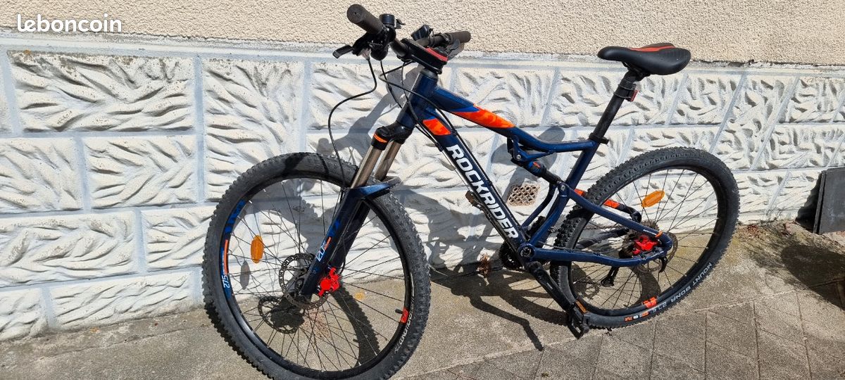 Rockrider 540 Vtt Decathlon Tout Suspendu Carbone Rockrider 540