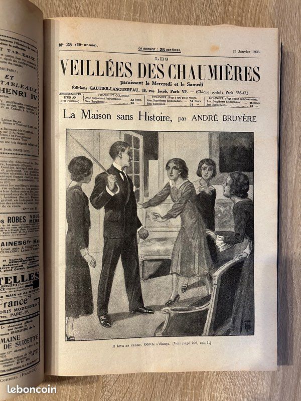 Recueil les veillées des chaumières (image 3)