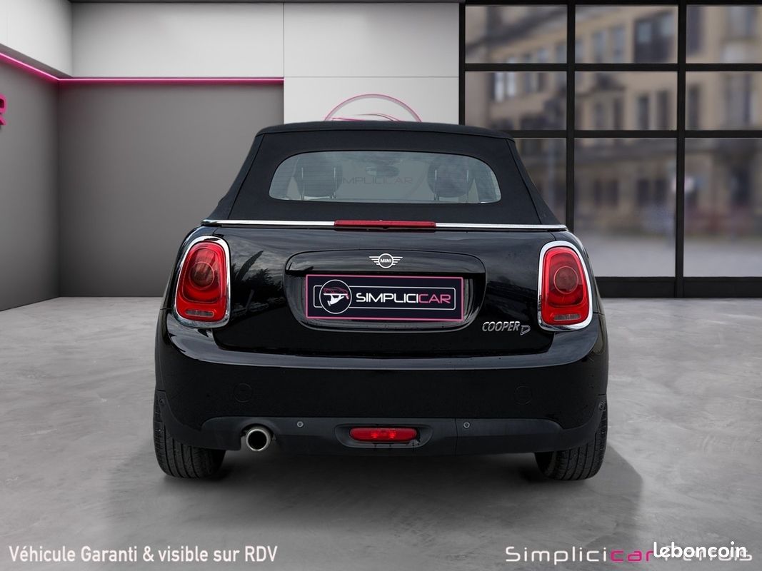MINI CABRIOLET F57 LCI Cooper D 116 ch BVA7 gps sièges chauffants clim Garantie 12 mois (image 10)