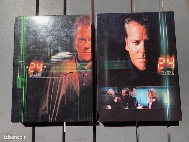 2 coffrets DVD série 24 heures (image 1)