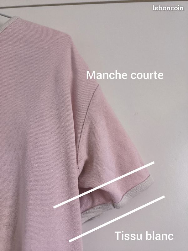 Haut rose Alain Manoukian taille 40 (image 2)