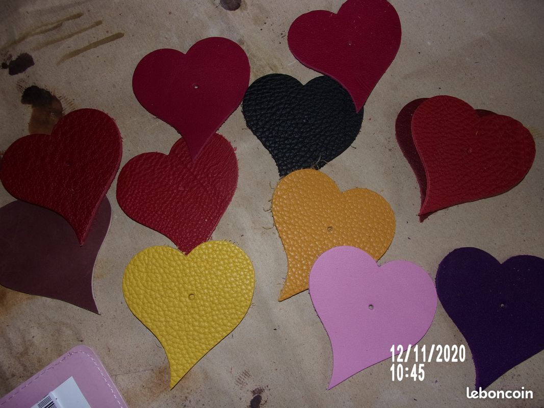 Formes en cuir pleine fleur (image 1)
