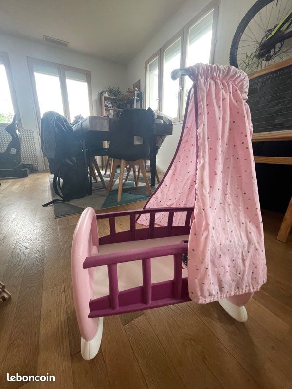 Berceau jouet bébé lit Smoby (image 3)