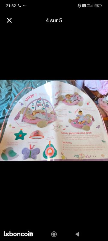 Tapis d'eveil "m'y little garden" (image 4)