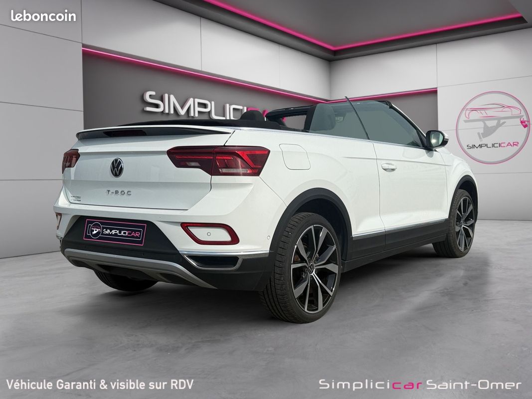 VOLKSWAGEN T-ROC CABRIOLET 1.5 TSI EVO 150 Start/Stop DSG7 Style Garantie 12 mois (image 8)