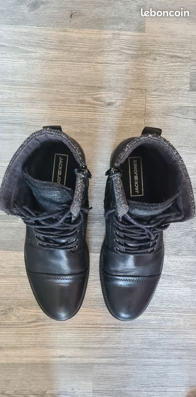Chaussures cuir Jack&Jones (image 3)