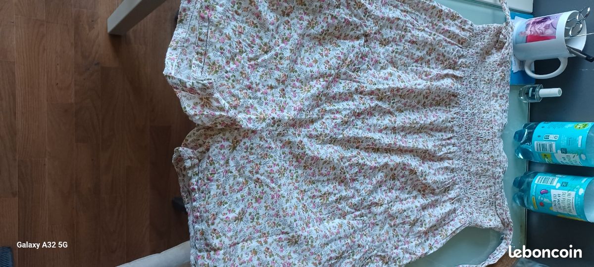 Combinaison short fleuri marque mim (image 2)