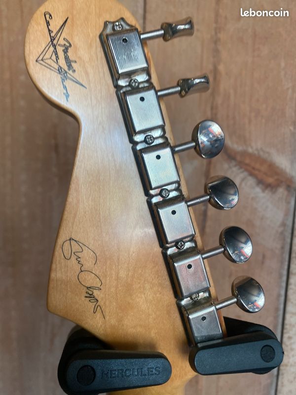 Fender Stratocaster Clapton Custom Shop MDB + Étui Vintage Tweed (image 12)