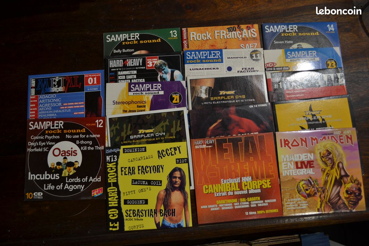 Lot CD rock/metal (image 1)