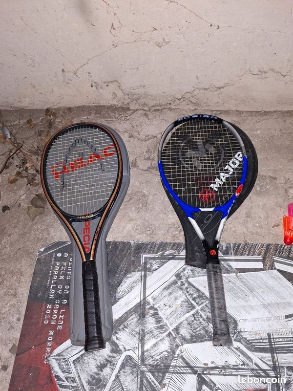 Raquette De Tennis Vintage Head Director Alu - Ancienne - Avec étui Cuir
