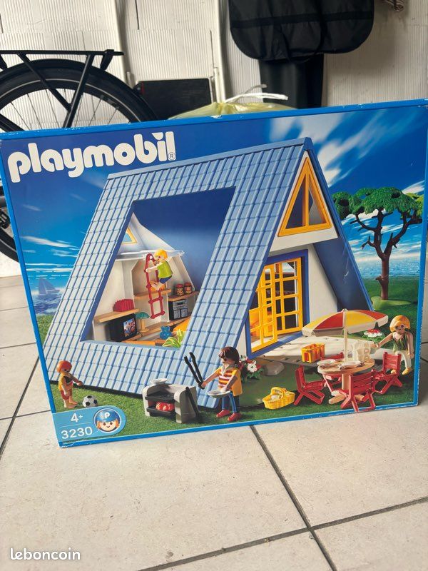 Personnage Playmobil Père De Famille Moderne #3230 - Homme Maison Vacances, Série City