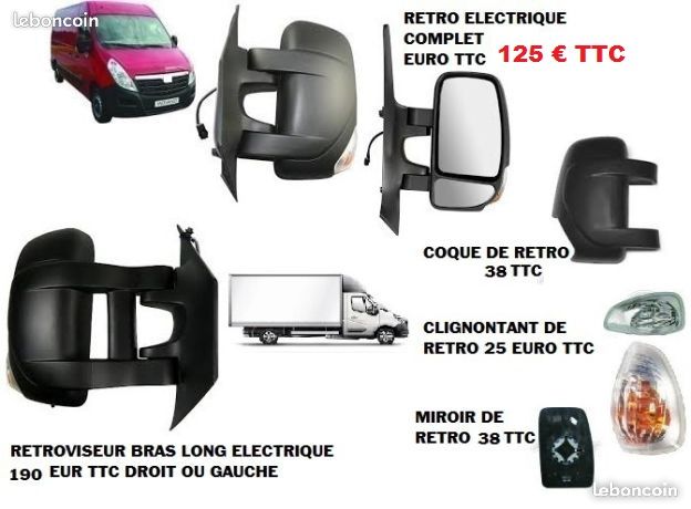 3ème Feu Stop Arrière - Compatible Renault Master 3, Opel Movano B, Nissan NV400