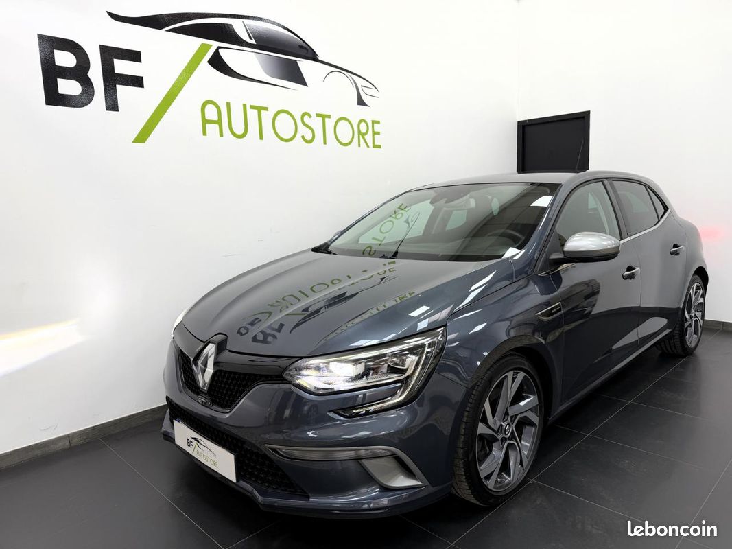 RENAULT MEGANE Mégane 1.6 Energy TCe - 205 - BV EDC IV BERLINE GT (image 1)