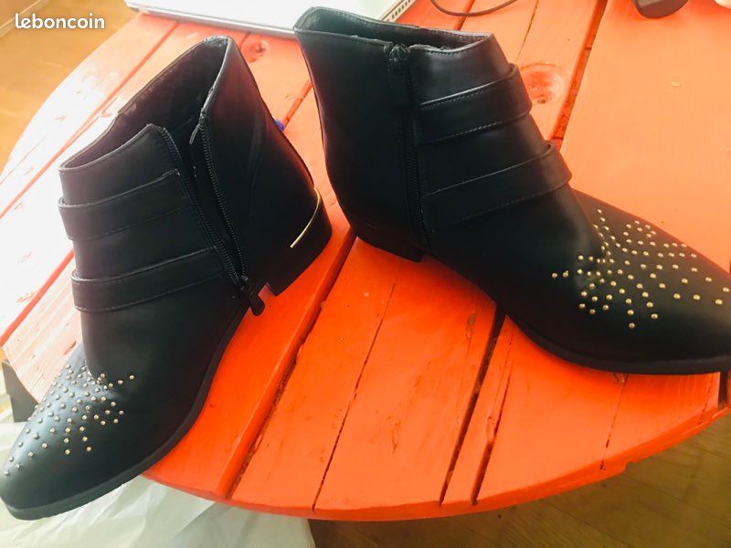 Bottine femme en cuir (image 2)