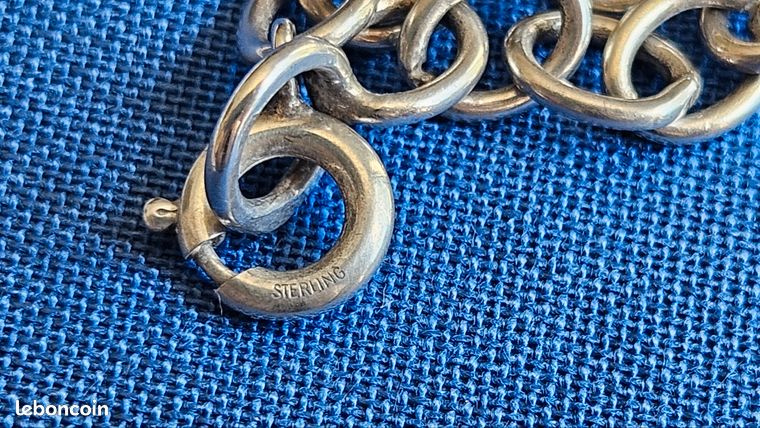 Collier Toulhoat En Argent Massif - Motif Barrières Breton/celtique - Neuf Avec étiquettes