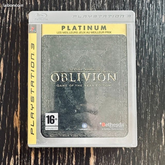 Jeu PS3 : Elder Scrolls IV - Oblivion - Édition Game of The Year (image 1)