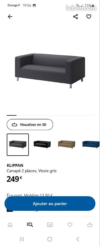 Canapé ikea (image 2)