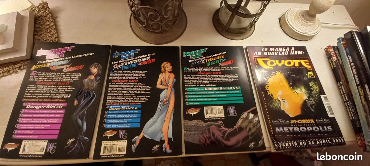 4 bandes dessinées / BD danger girl (image 2)