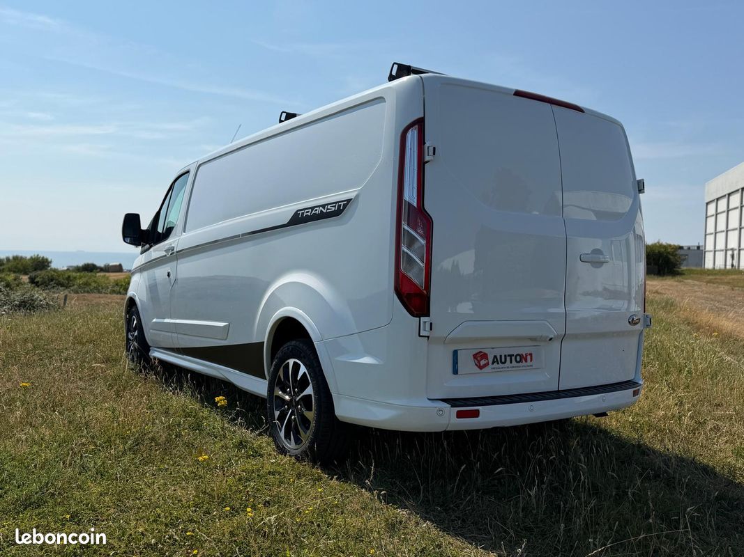 23900 HT - FORD TRANSIT CUSTOM 185CV BVA6 – Sport – 3 places avant cuir – TVA récupérable (image 4)
