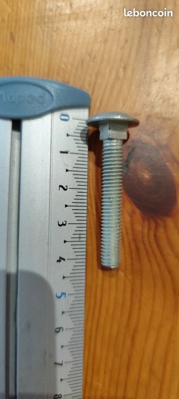 180 boulons acier 40mm (image 1)