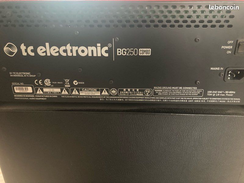 Ampli Basse - TC Electronic BG250-115 (image 3)