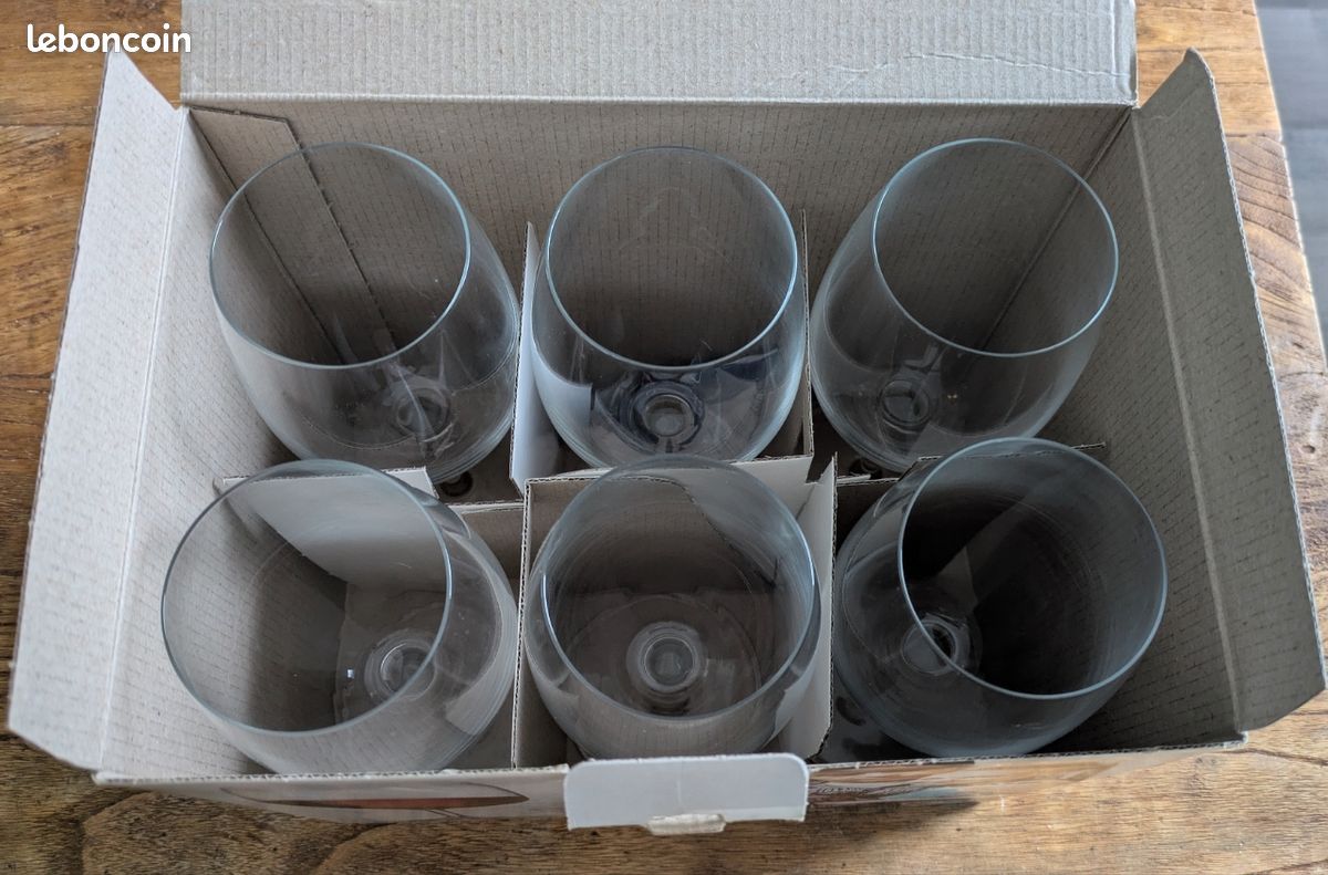 6 verres à vin (image 3)