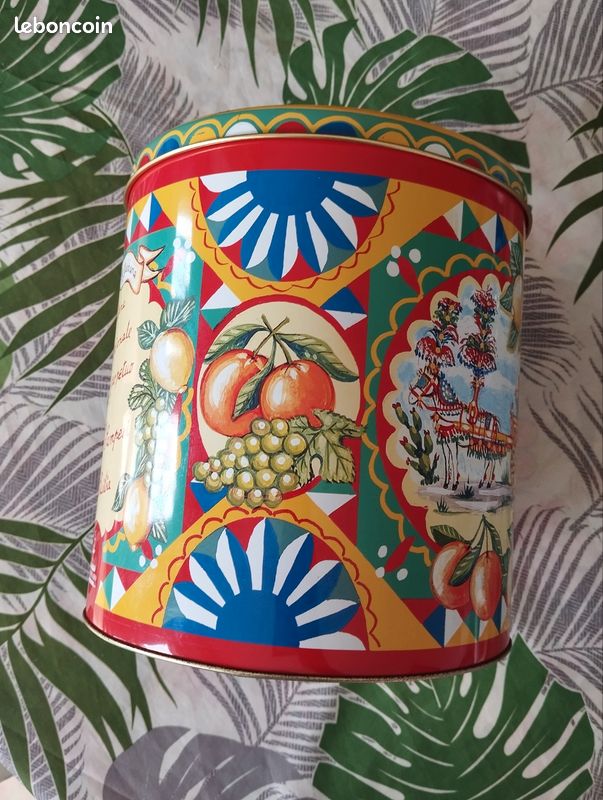 Boite DOLCE GABBANA métallique (image 5)