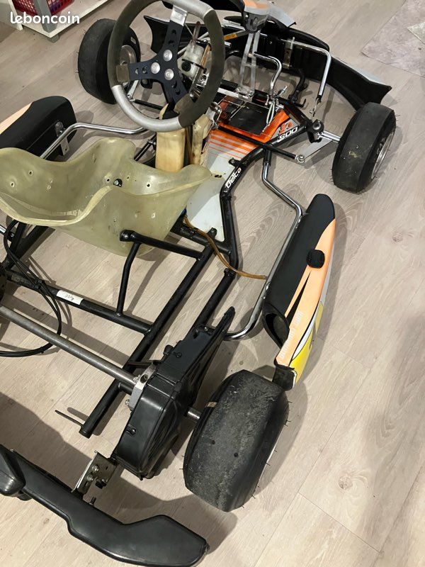Châssis karting enfant sodikart bon état, peut servir pour caisse à savon ou autre,pas d’envoi (image 2)