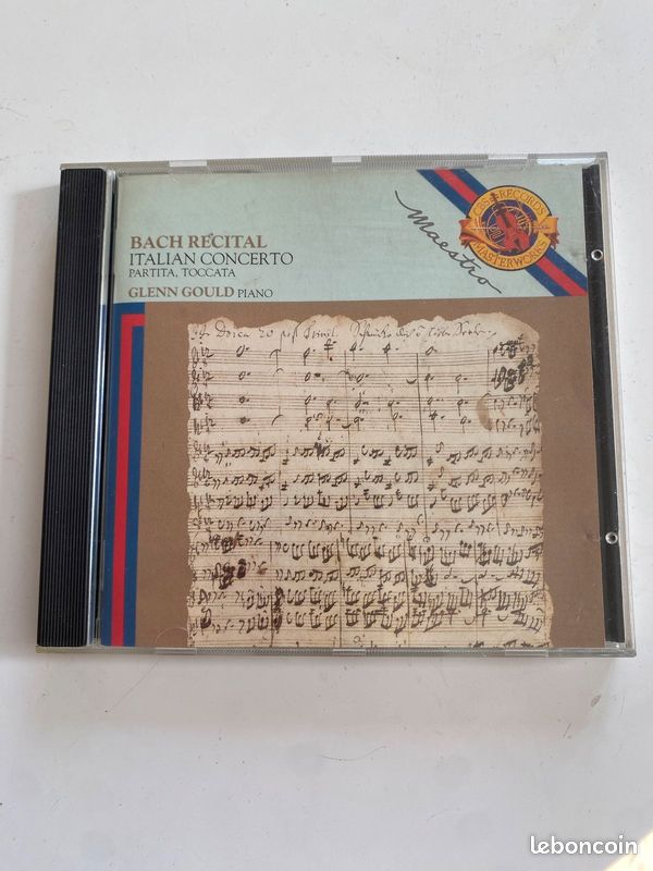 CD Bach Glenn Gould (image 1)