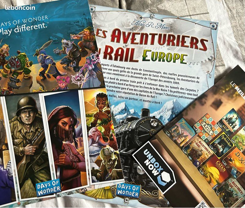 Jeu de société les aventuriers du rail Europe (image 3)
