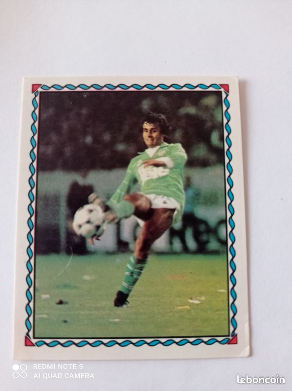 PANINI FOOTBALL 78 ORIGINAL ROOKIE MICHEL PLATINI FRANCE ARGENTINA 78 EUR 80,00 - FR