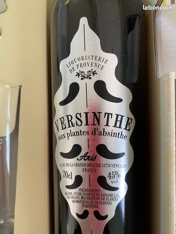 Coffret bouteille Versinthe et ses verres (image 3)