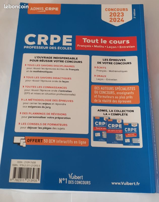 CRPE professeur des écoles (image 2)