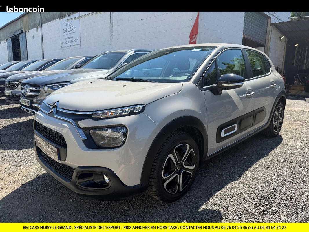 CITROEN C3 1.2 ESSENCE SS BVM5 Feel Pack EXPORT TUNISIE MAROC PRIX EN HT (image 1)